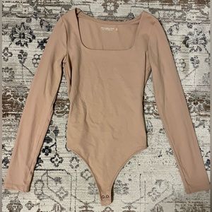 Abercrombie and Fitch seamless square neck bodysuit